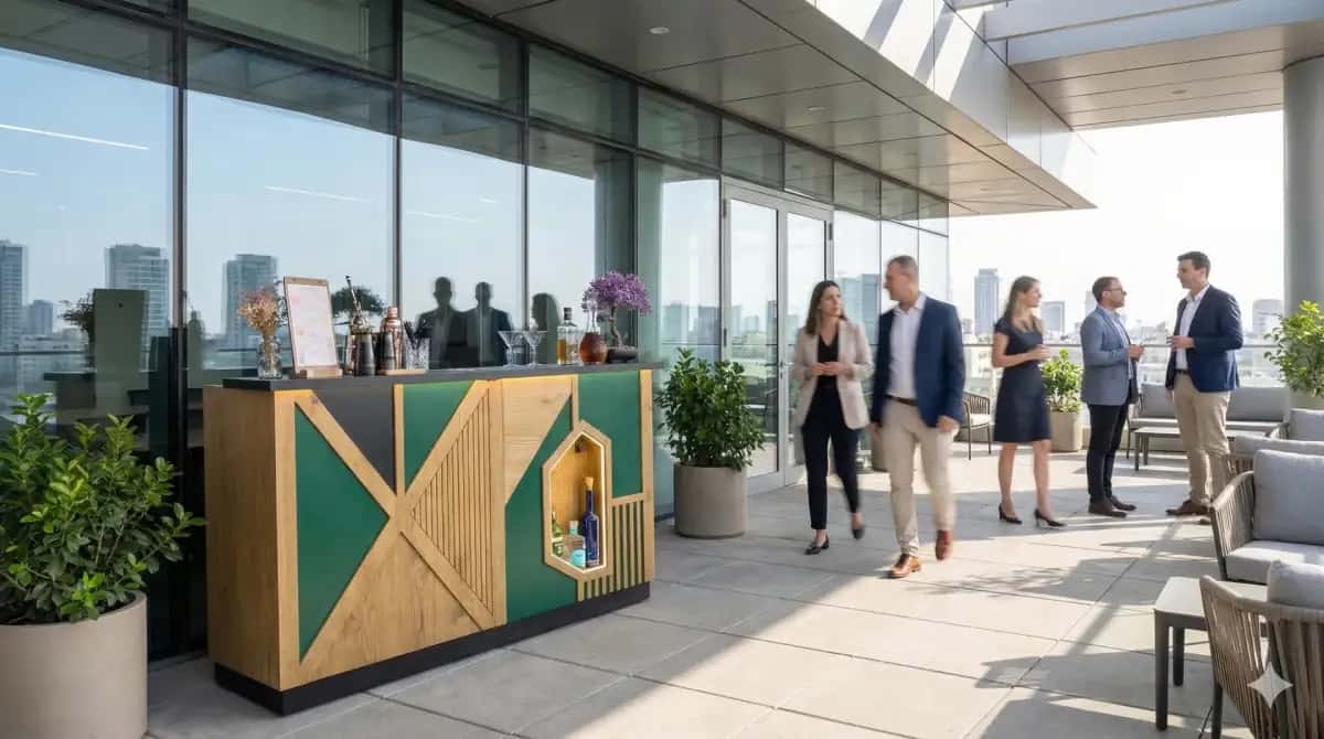 בר אלגנטי באירוע חברה