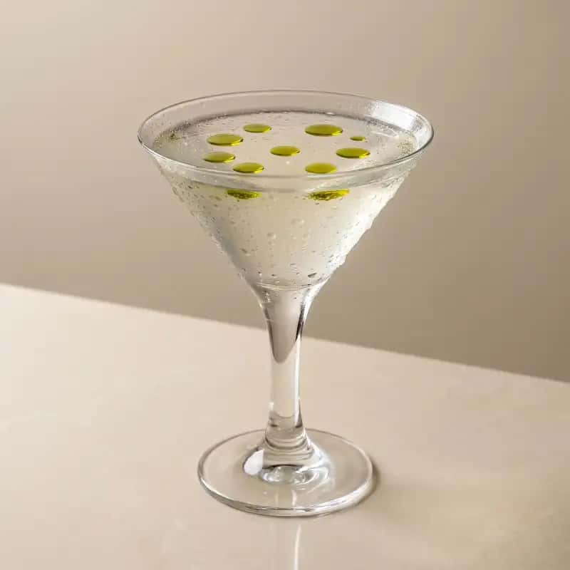 Verde קוקטייל בכוס