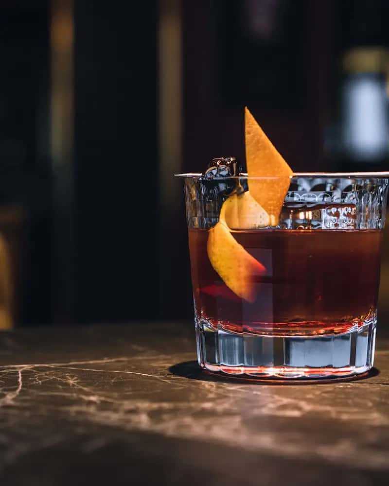 Old Fashioned cocktail — אולד פאשנד
